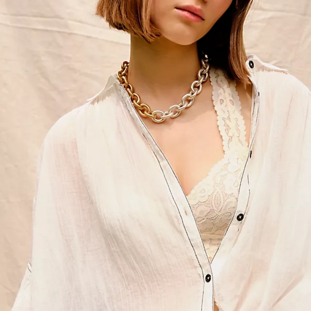 🆕️ Free People 'Galloon Lace Racerback' Bralette - Picture 5 of 12